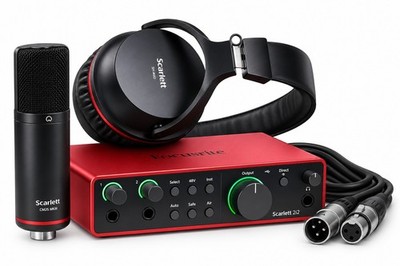 Focusrite Scarlett 2i2 Studio 4th Gen