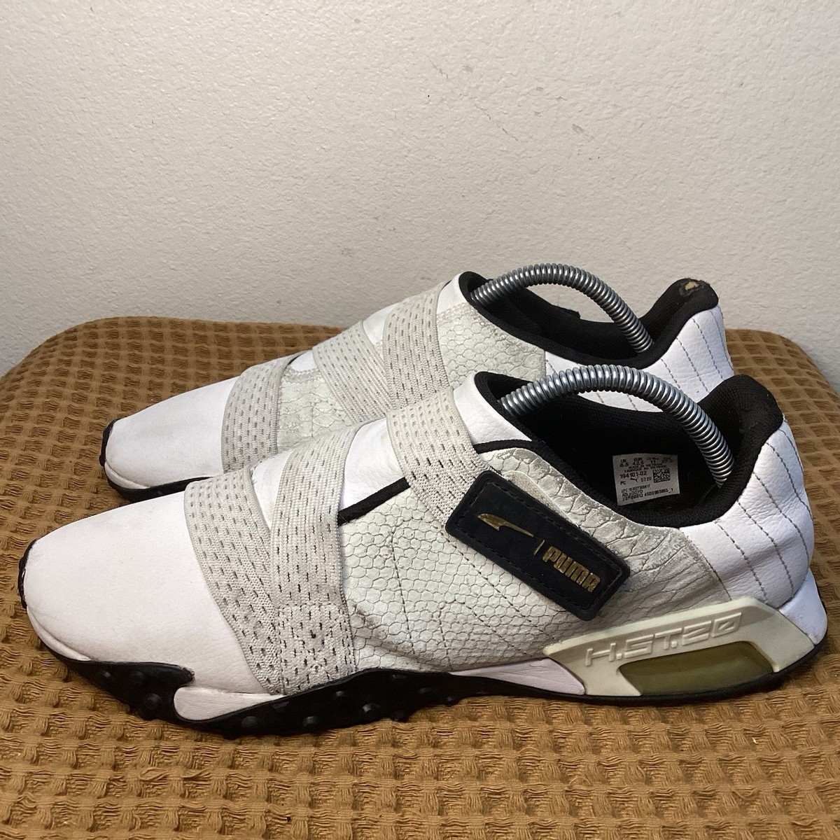 Y2k Puma H. ST 20 White Black Soze Mens 9.5 Women's 11 Sneakers