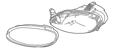 Genuine Mazda Composite Headlamp NC10-51-0L0E