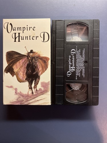 Vintage 1992 Vampire Hunter D (1985) VHS Tape Streamline Pictures