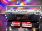 Vintage Sony CFS-280 Space Sound AM/FM Stereo Cassette Boombox Auto Reverse