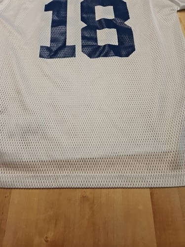 Reebok NFL Indianapolis Colts Peyton Manning #18 weiß Trikot Jugend Large 14-16 - Bild 18 von 20