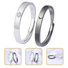 Romantic Gift Love Anniversary Rings Anello Di Coppia Anelli Abbinati