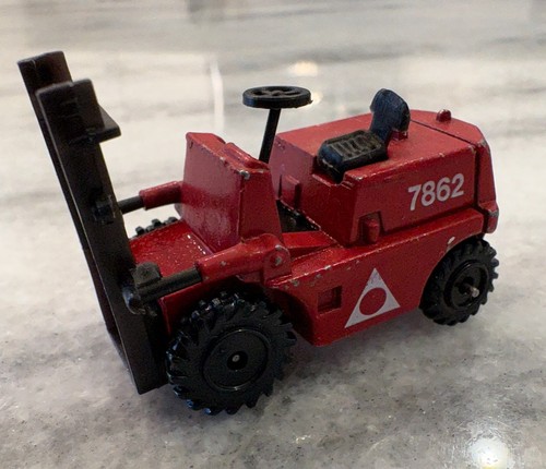 Vintage Playart Construction Vehicle Set / Bulldozer, Forklift, Tractor / Shovel - Picture 11 of 24
