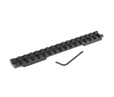 EGW Picatinny Rail 20 MOA For 10, 11, 12, 14, 16 Savage Short Action Black 41002