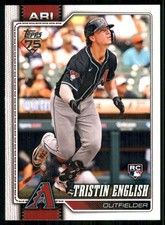 2026 Topps #346 Tristin English RC Arizona Diamondbacks 57723