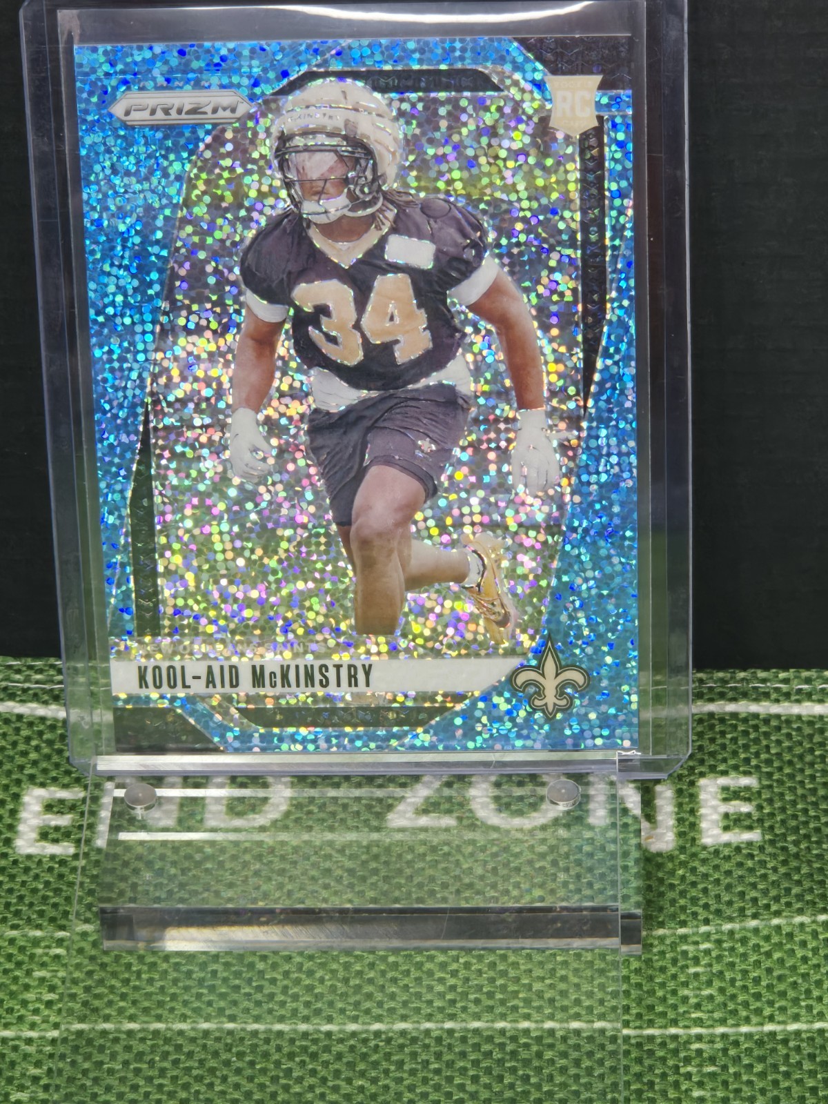 2024 Panini Prizm - Kool-Aid McKinstry #363 Blue Sparkle Prizm /96 (RC)