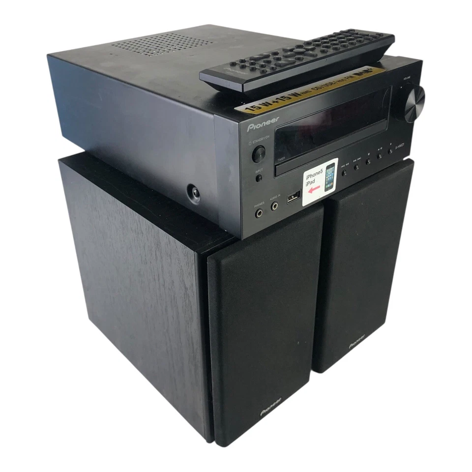 Pioneer X-HM21DAB-K DAB-DAB+ FM Digital Radio CD Player USB Headphone Socket - image 3 of 4