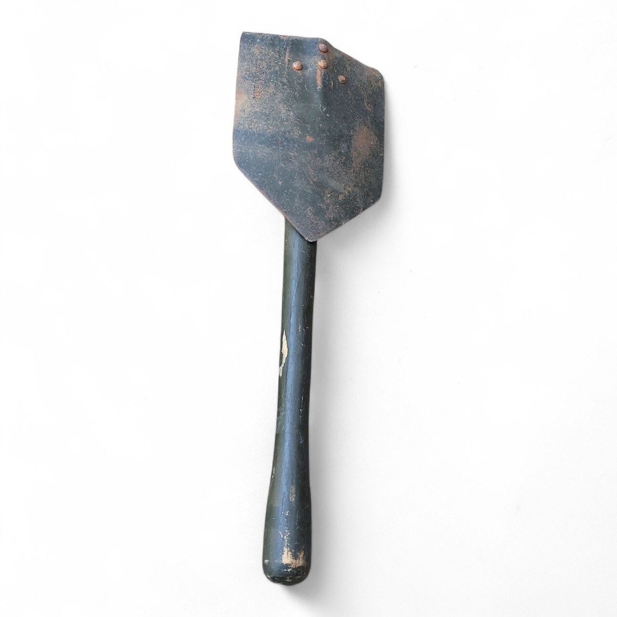 フランスアンティーク 鉄製 トング 掴み具 古道具 農具 工具 オブジェ Vintage Military Folding Shovel Pick Wood Handle Korea Army