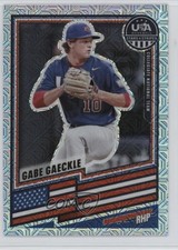 2026 Panini Stars & Stripes Prizm Mojo Prizm 10/25 Gabe Gaeckle #77 0xr1