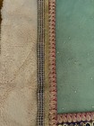 India net dupatta Heavy Embroidery work. Dark Green With Pearls, Gold, Black. — photo 3