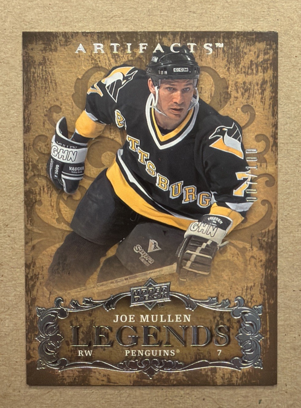 2008-09 UPPER DECK ARTIFACTS #110 Joe Mullen LEGENDS Silver /100 (007/100)