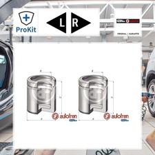 2x ORIGINAL® Autofren Seinsa Kolben, Bremssattel Vorne für Opel GRANDLAND