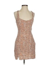 Minkpink Women Brown Cocktail Dress XS