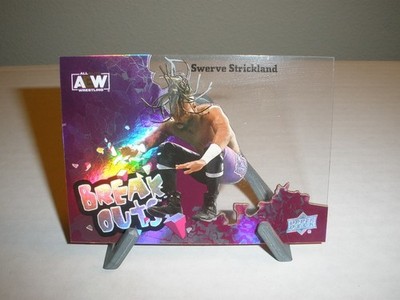 2023 Upper Deck AEW - Breakouts Acetate Foilboard - #BO-22 - Swerve Strickland