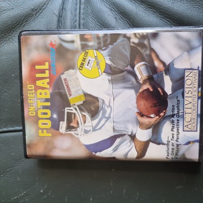 Commodore 64/128 c64 On-Field Football Activision Retro Cassette 