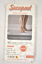 Secopad Non Slip Bathtub Stickers 24 Piece Safety Shower Treads Adhesive Decal