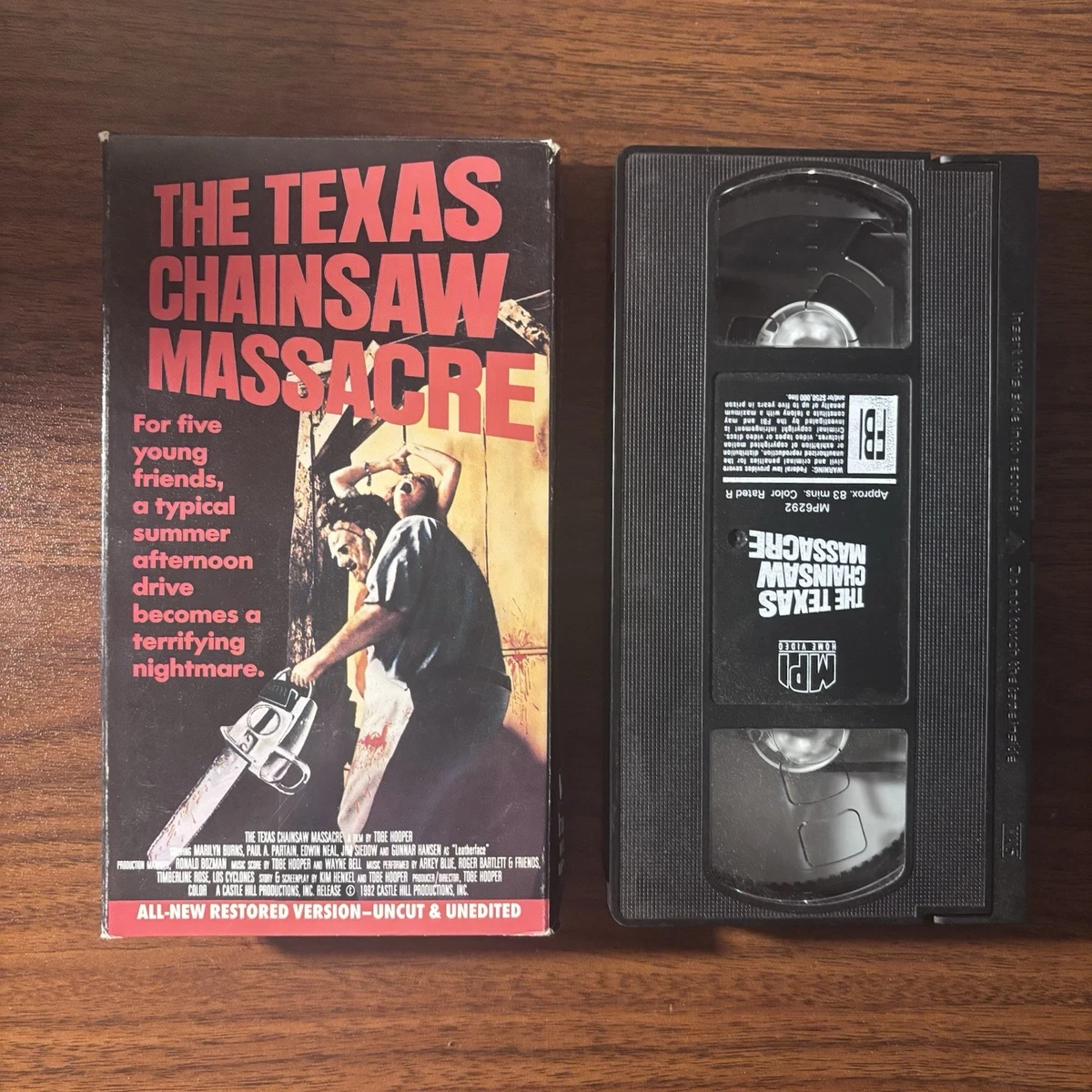 Las mejores ofertas en The Texas Chainsaw Massacre cintas VHS | eBay