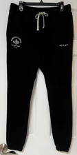 Vanquish Fitness Lifting Club Joggers Mens M Black Better than Yesterday Stretch