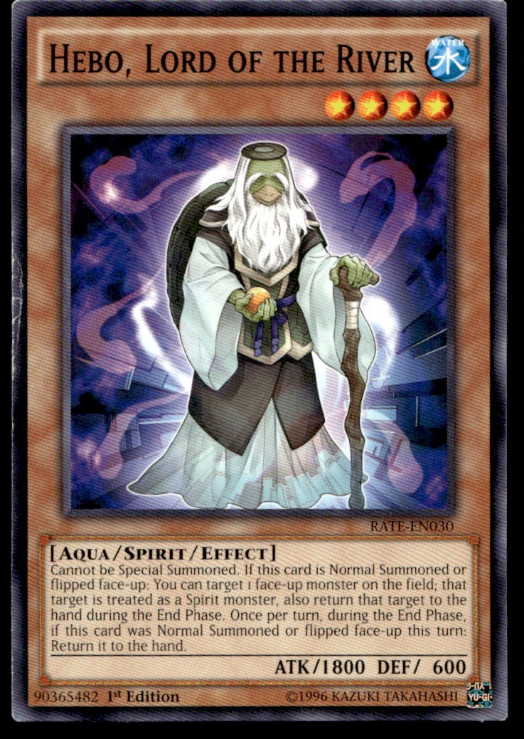 Hebo, Lord of the River RATE RATE-EN030 HP YuGiOh Buy 10 Get 10 Free | Free Ship