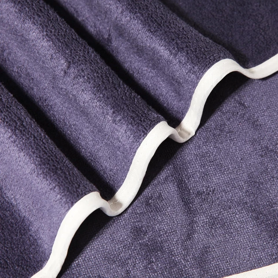 Juego de toallas de gimnasio de microfibra para hombre mujer, toallas súper suaves y de secado rápido para F Foto 2 de 4