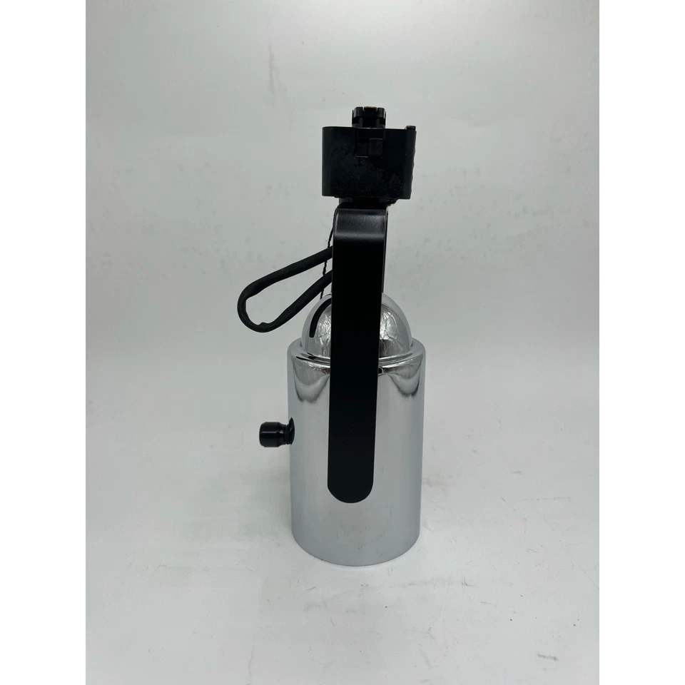 Lámpara de iluminación cromada vintage Juno Trac-Master T308 NOS accesorio de cabezal industrial Foto 4 de 4