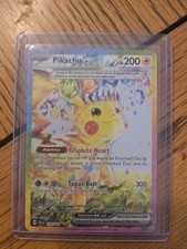 238 191 pokemon card 2024 Pokemon Pikachu ex TCG 238/191 Sv08 SIR Surging Sparks English