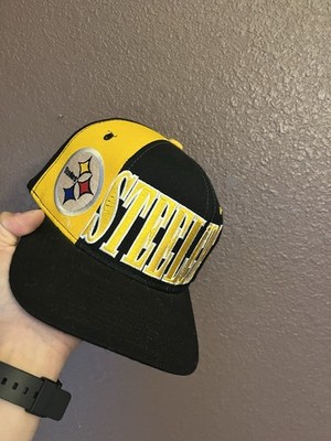Vintage Starter Pittsburgh Steelers NFL Snapback Cap Blk/Ylw 