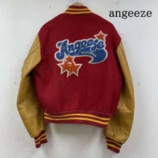 Old Clothes Angeeze Made In Usa Stadium Jumper Logo Embroidery Patch Men'S L Isi