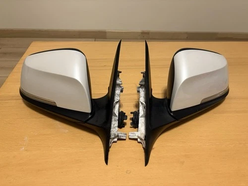 BMW F30 F31 3 SERIES FRONT MIRROR MECHANIC RHD WHITE