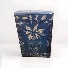 Budweiser 1998 Nagano Olympics Winter Games Lidded Stein