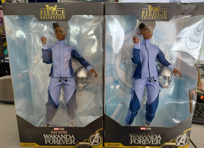 Marvel Black Panther Wakanda Forever Shuri Doll 13'' Authentic Hairstyle (2PACK)
