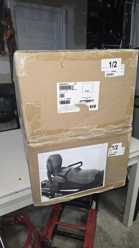 Ski-Doo OEM LINQ 1+1 Complete Seat System 860200575 – Fits REV-XP XS XM XR XU - Image 3 of 3