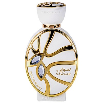 Khadlaj Sawaar Vanille Blanc   Vanilla, Sweet, Woody   Extrait de Parfum Long...