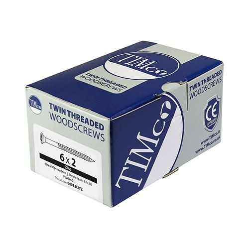 Timco - Dubbel Gewinde Houtschroeven - Afbeelding 2 van 2
