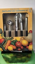 Vintage Kmart Fruit Vegetable Garnishing Set ...