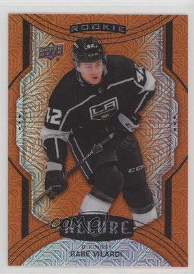 2020-21 Upper Deck Allure Rookie SP Orange Slice Gabe Vilardi #124 13c1
