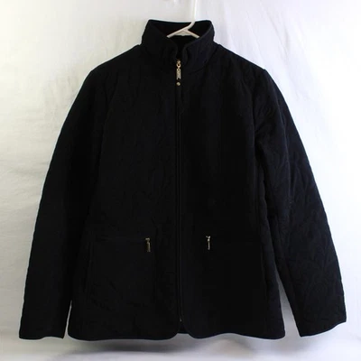 Veste Zippée Noire Ellen Tracy Taille Medium Femme - Photo 1/4