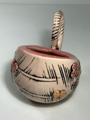 Zuccheriera MCM Hull Art Pottery Blossom Flite - senza coperchio 4 pollici - Foto 7 di 10