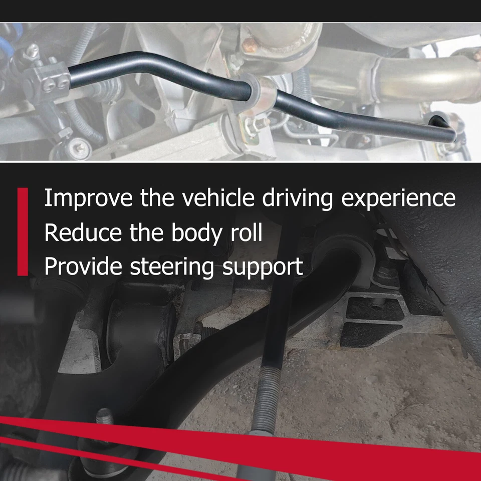 Front Stabilizer Sway Bar Bushing & Link Kit for Pontiac Buick Chevy 10257316 - Image 4 of 4