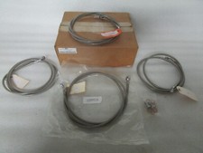 14-16 Harley FLH Touring LA Choppers Stainless Handlebar Cable Kit ABS 15"-17"