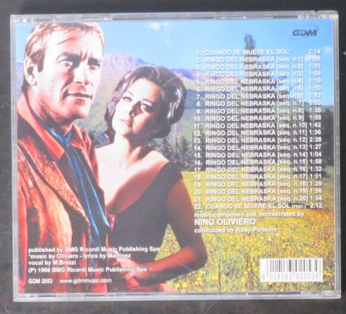 Nino Oliviero – Ringo Del Nebraska (Original Soundtrack) CD OST - Ltd Ed. OOP - Bild 3 von 3