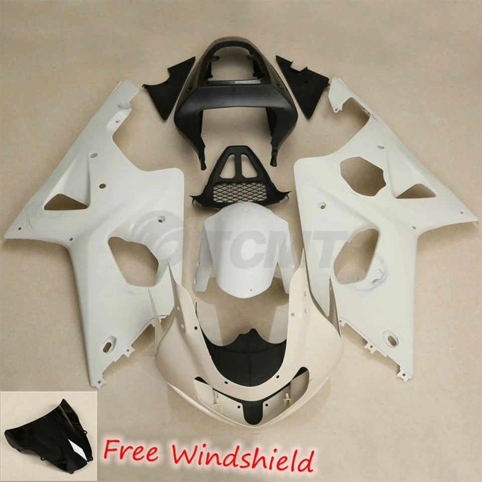 Kit de carrocería de carenado ABS sin pintar apto para Suzuki GSXR1000 00-02/07-08/2005-2006 Foto 2 de 4