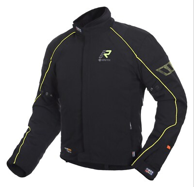 Rukka Comfo-R Jacket black yellow Gr. 58 Gore Tex Motorradjacke Touringjacke