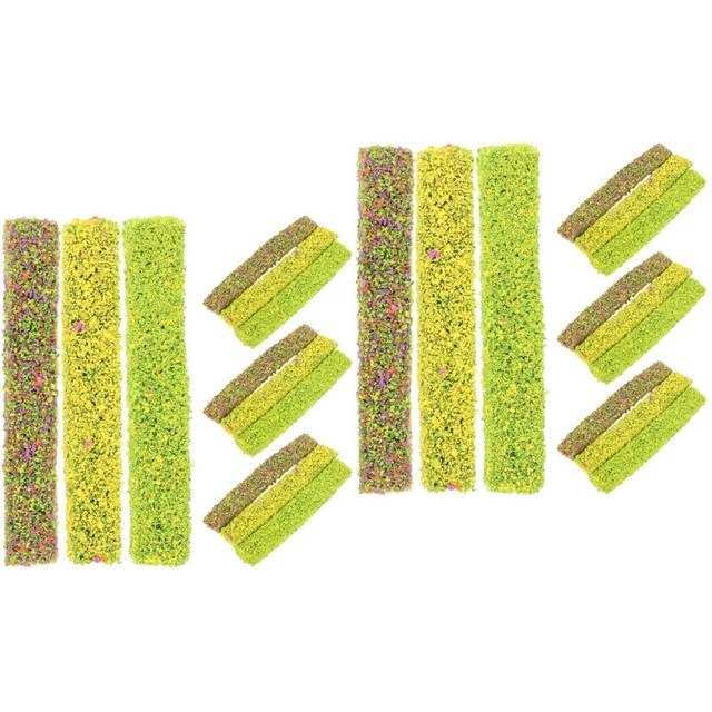 30 PCS Static Grass Tufts Artificial Bush Miniture Decoration 30 PCS Static Grass Tufts Artificial Bush Miniture Decoration