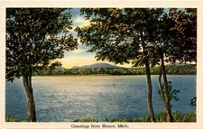 Honor, Mich, Tichnor Bros., Inc, Boston, U. S. A, Postcard