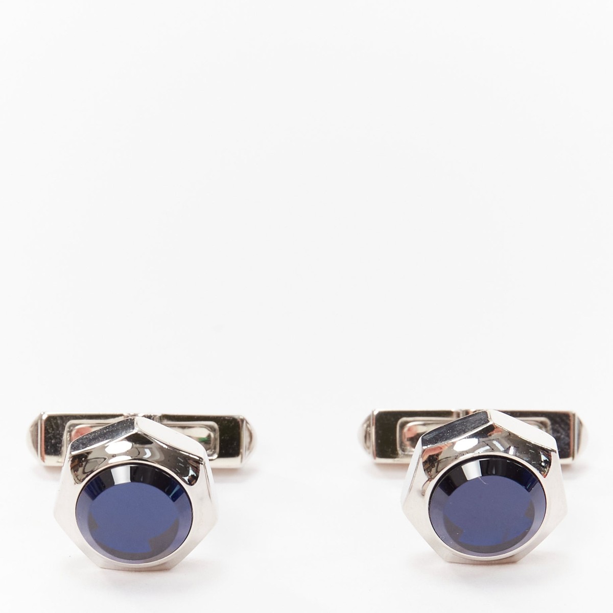 CARTIER Watch Crown Decor 925 sterling silver blue stone