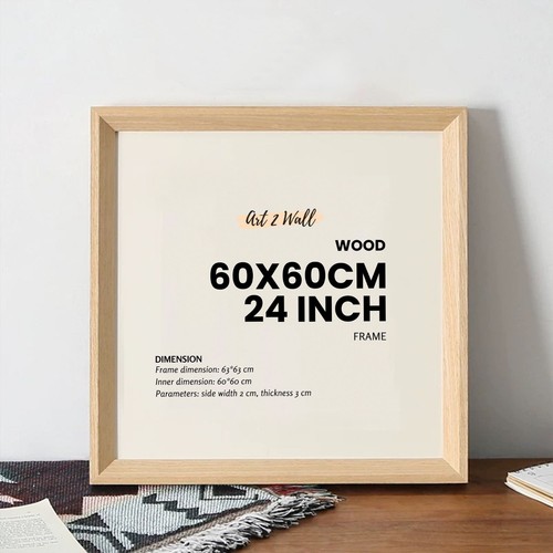 Art2Wall 60 x 60cm Square Wood Photo Frame 24 inch Free Shipping AU In Stock - Picture 2 of 8