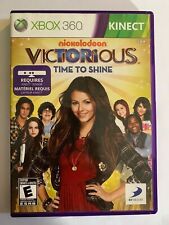 VICTORIOUS TIME TO SHINE - XBOX 360 - COMPLETE W/ MANUAL - FREE S/H - (B52A)