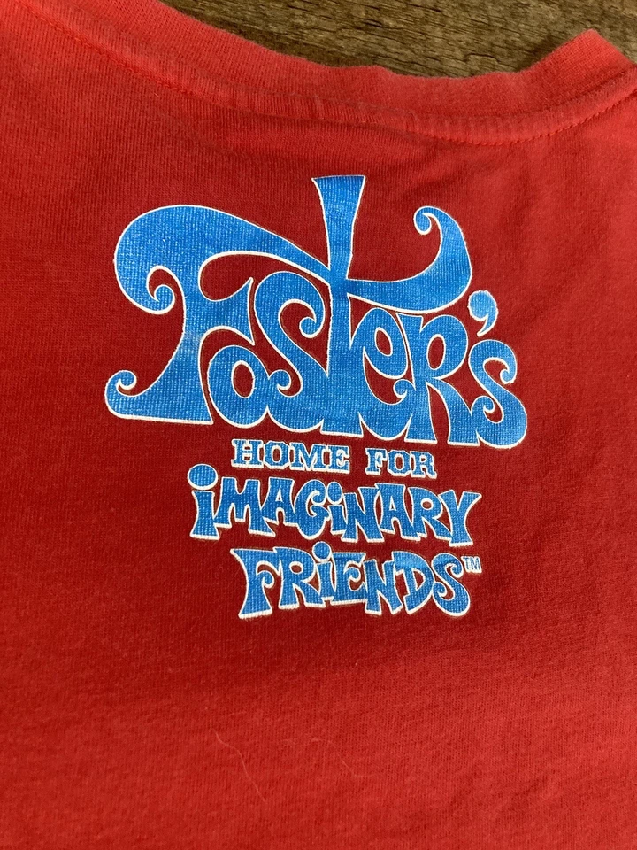 Camiseta de colección Cartoon Network Foster Home For Imaginary Friends (azul) 2008 talla M Foto 3 de 4